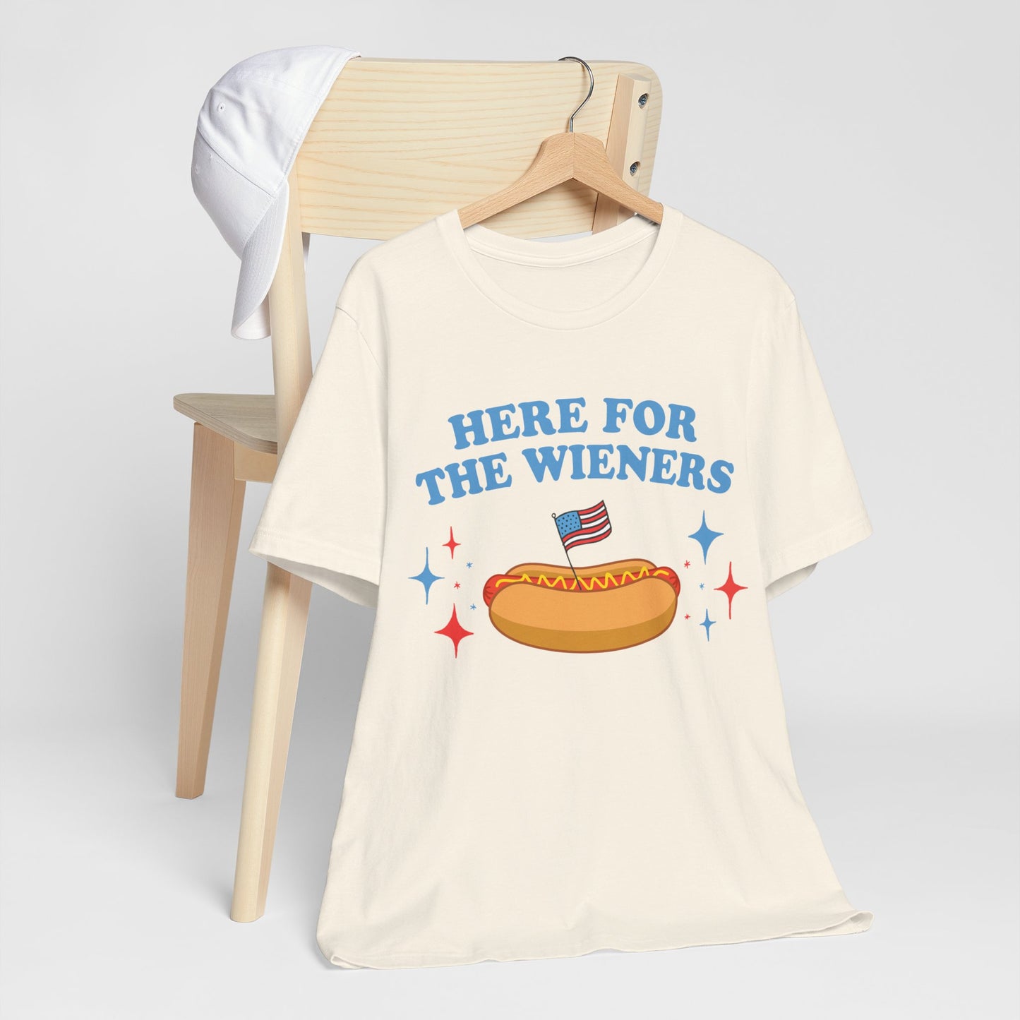 Here For The Wieners Tee