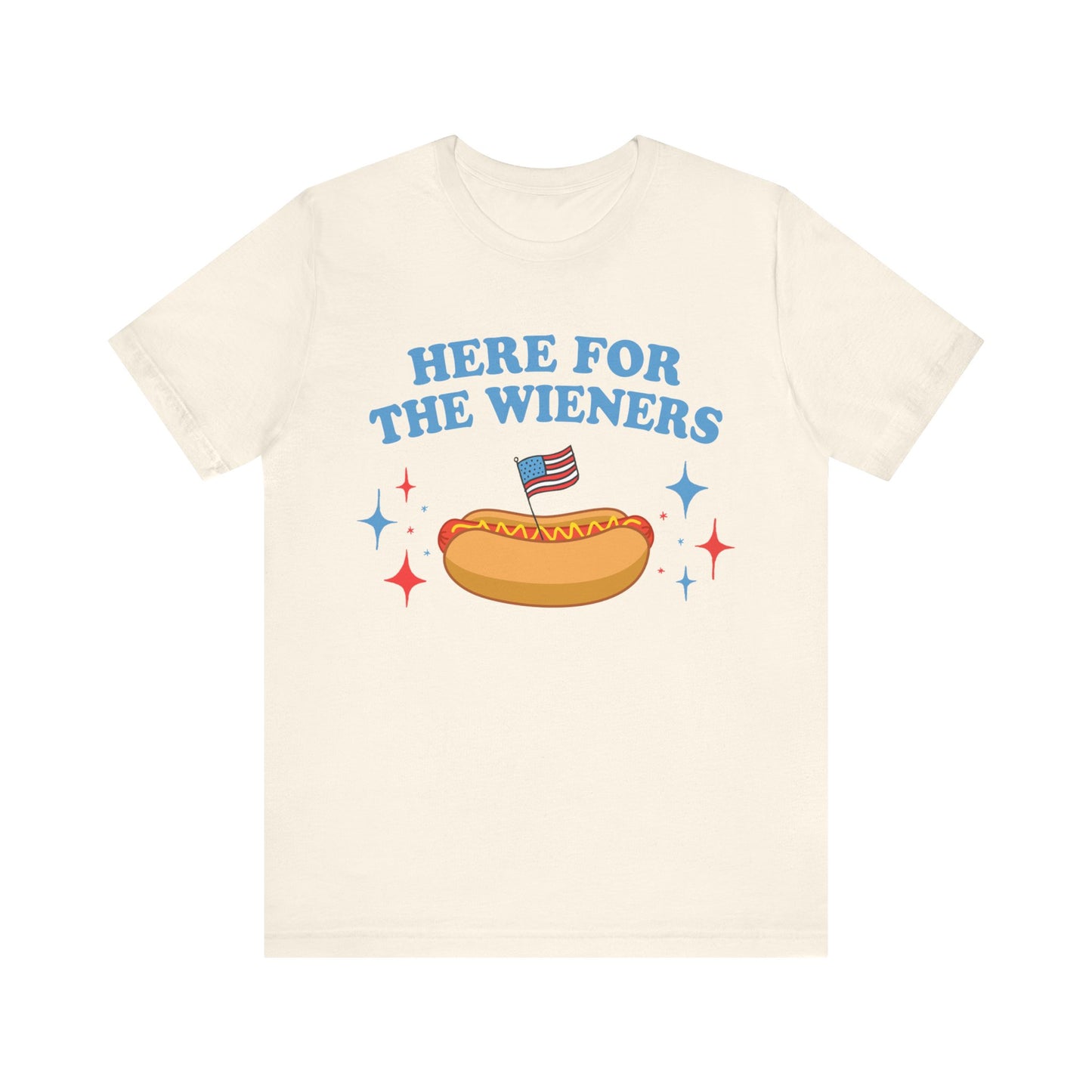 Here For The Wieners Tee